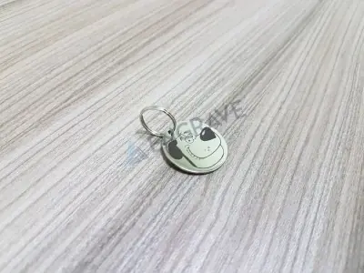 Круглий адресник