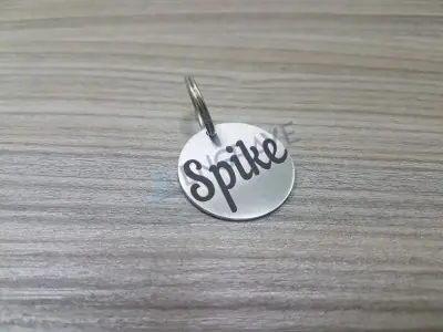 Круглий адресник