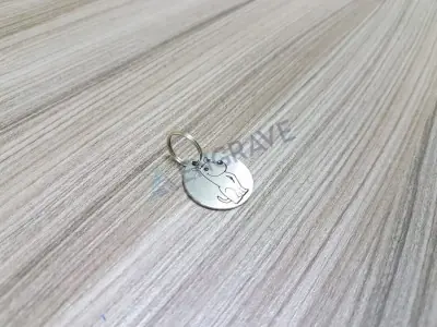 Круглий адресник