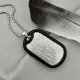 Армейский жетон с эмбоссированием Армейский жетон с эмбоссированием