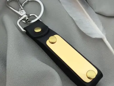 Брелок шкіряний