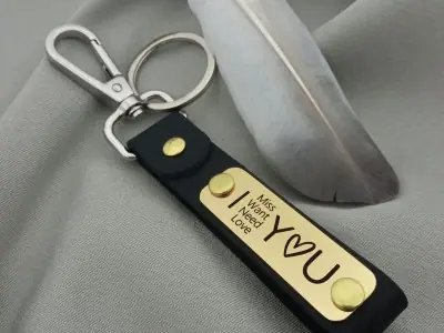 Брелок шкіряний