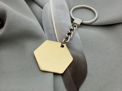 Брелок шестикутний