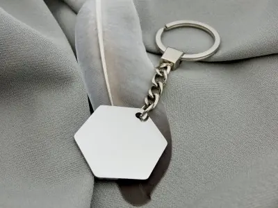 Брелок шестикутний