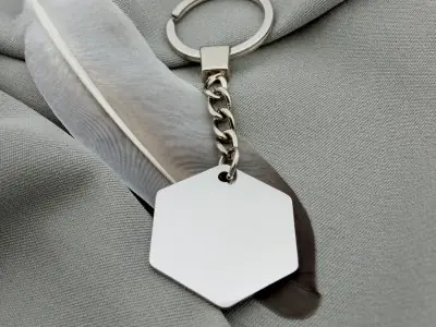 Брелок шестикутний