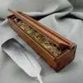 Коробочка деревʼяна для ручки