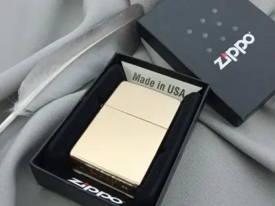 ZIPPO High Polish Brass 254B зажигалка
